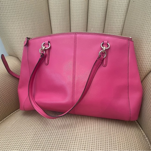 Coach Christie Pink Satchel - EUC - Picture 8 of 11